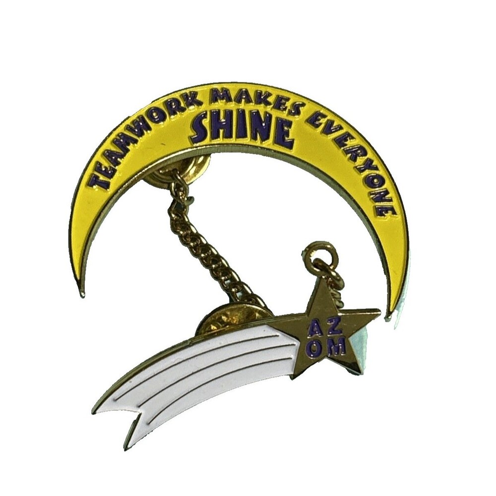 Odyssey Of The Mind Arizona Teamwork OM Club 2 piece Dangle Pins